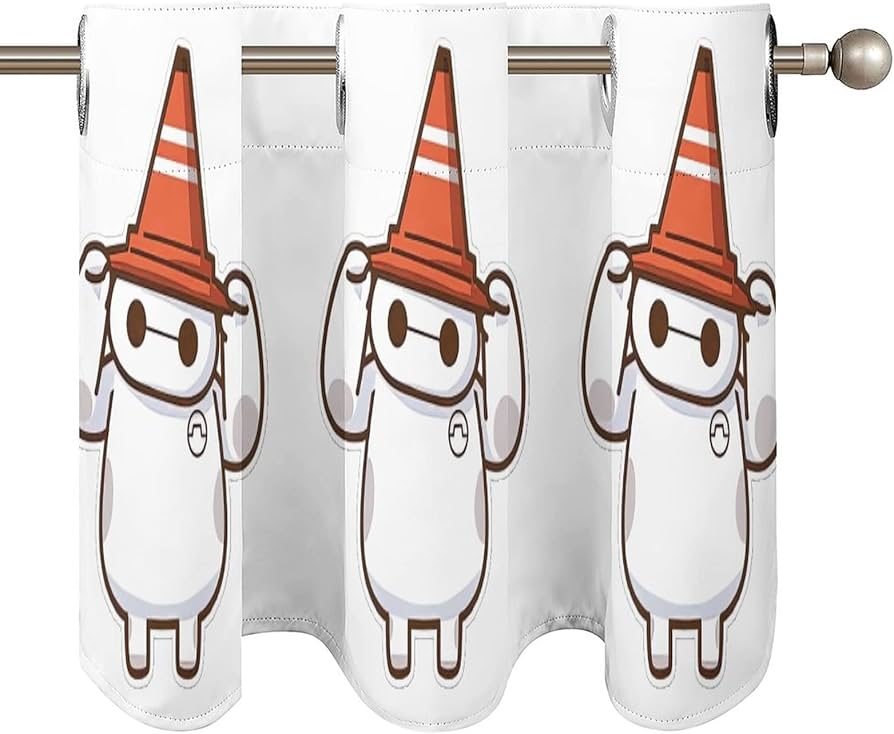 Amazon｜ベイマックス ウィンドーカーテンバランス カーテン 遮光